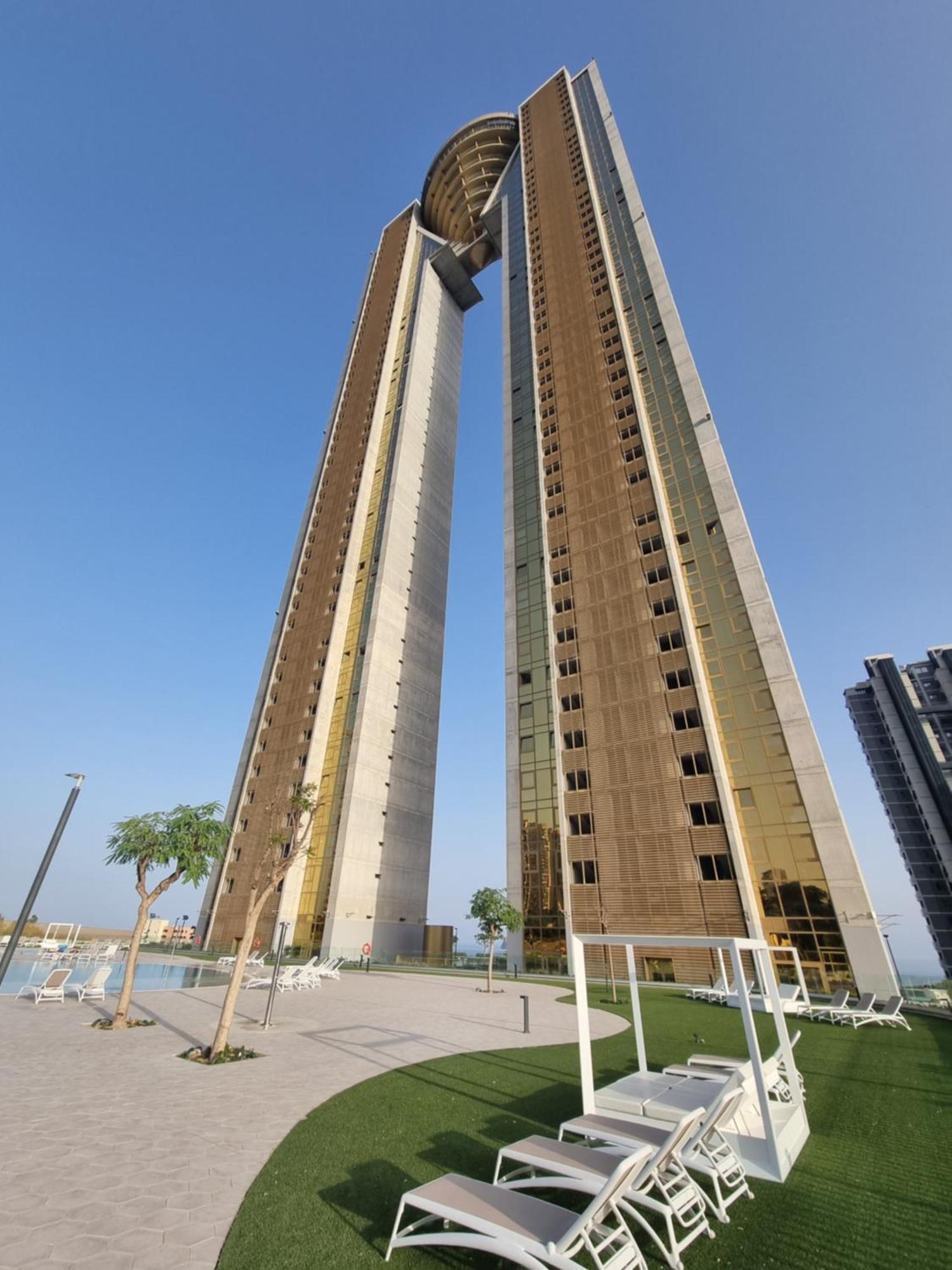 Floor 32! Intempo Luxury Apartment Benidorm Bagian luar foto