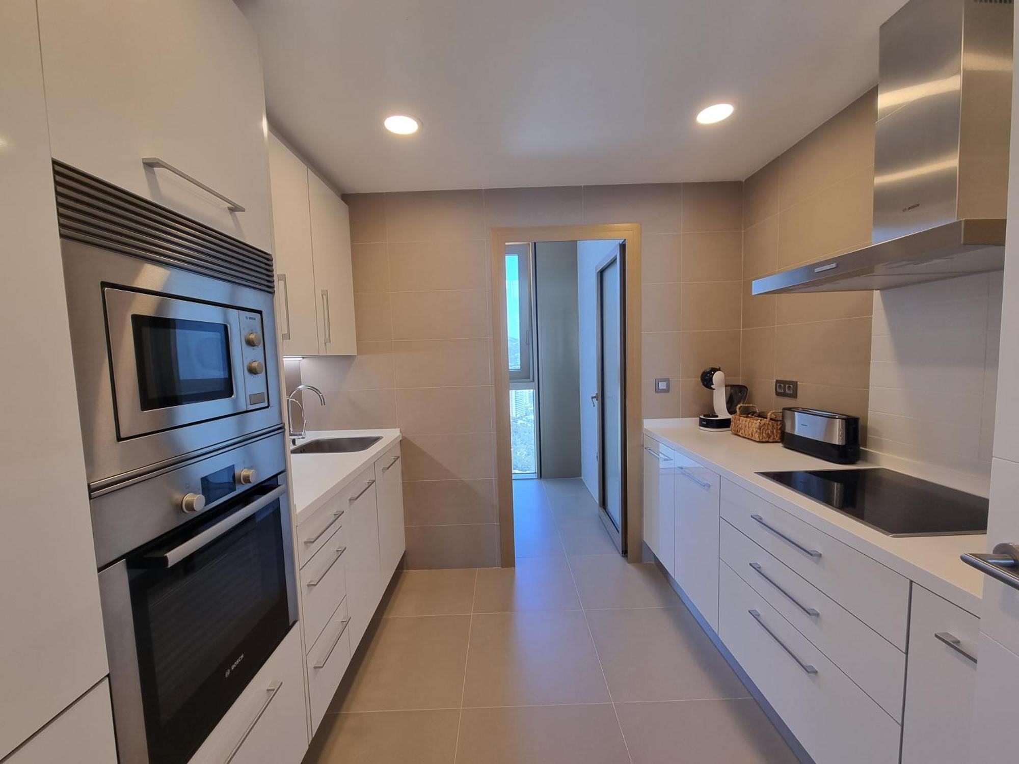 Floor 32! Intempo Luxury Apartment Benidorm Bagian luar foto